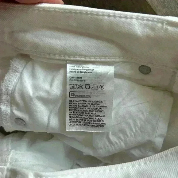 &Demin White jeans. Women’s size 4. Great condition! - Picture 4 of 6